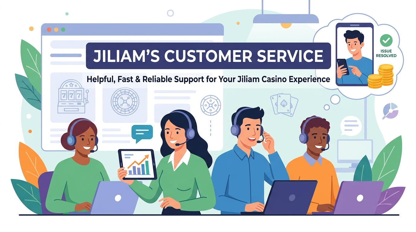 Jiliam Casino ၏ ဖောက်သည်ဝန်ဆောင်မှု