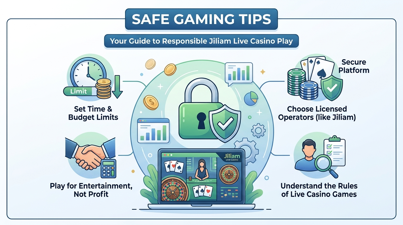 Jiliam Live Casino တွင် စတင်ကစားနည်း