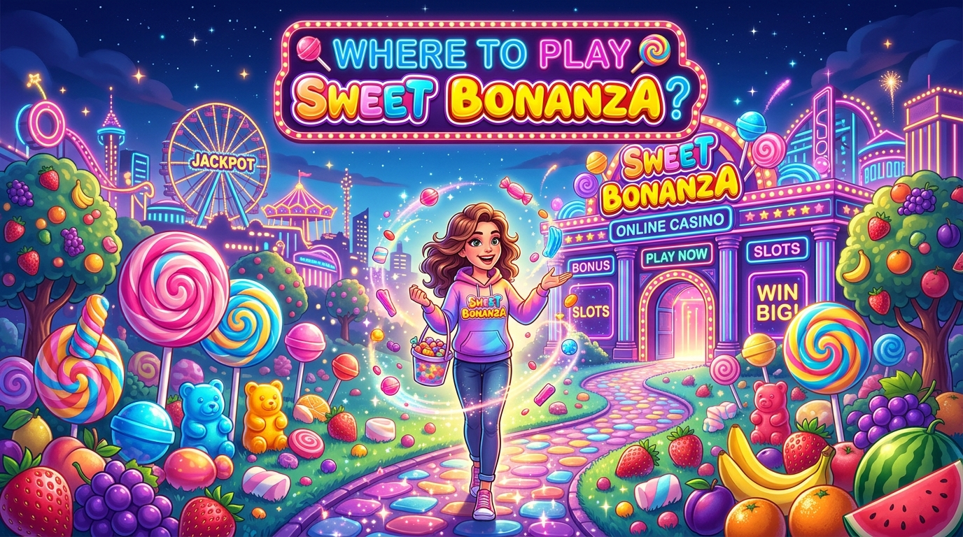 Sweet Bonanza ကို မည်သည့်နေရာတွင် ကစားရမည်နည်း။